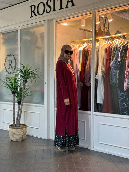 Yuna Batwing Tunic in Maroon (NEW!)
