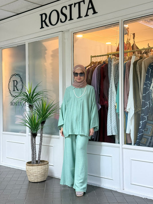 Raisa Pants Set in Mint (NEW!)