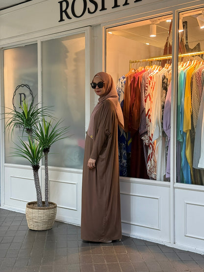 Alina Batwing Dress in Mocha (NEW!)