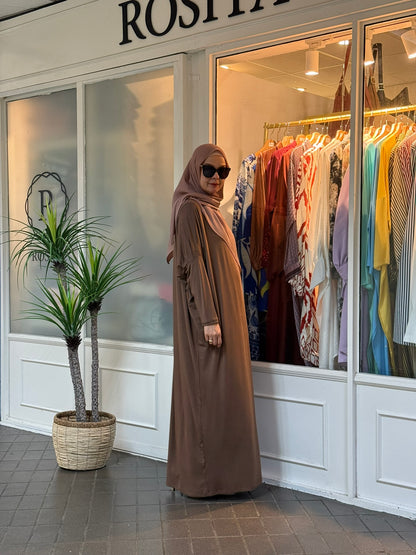 Alina Batwing Dress in Mocha (NEW!)
