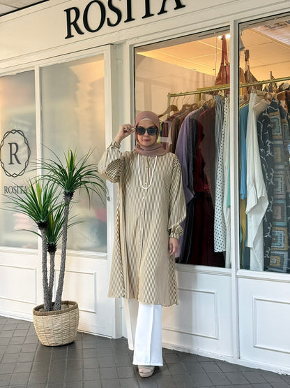 Carissa Tunic in Cream Caramel (NEW!)