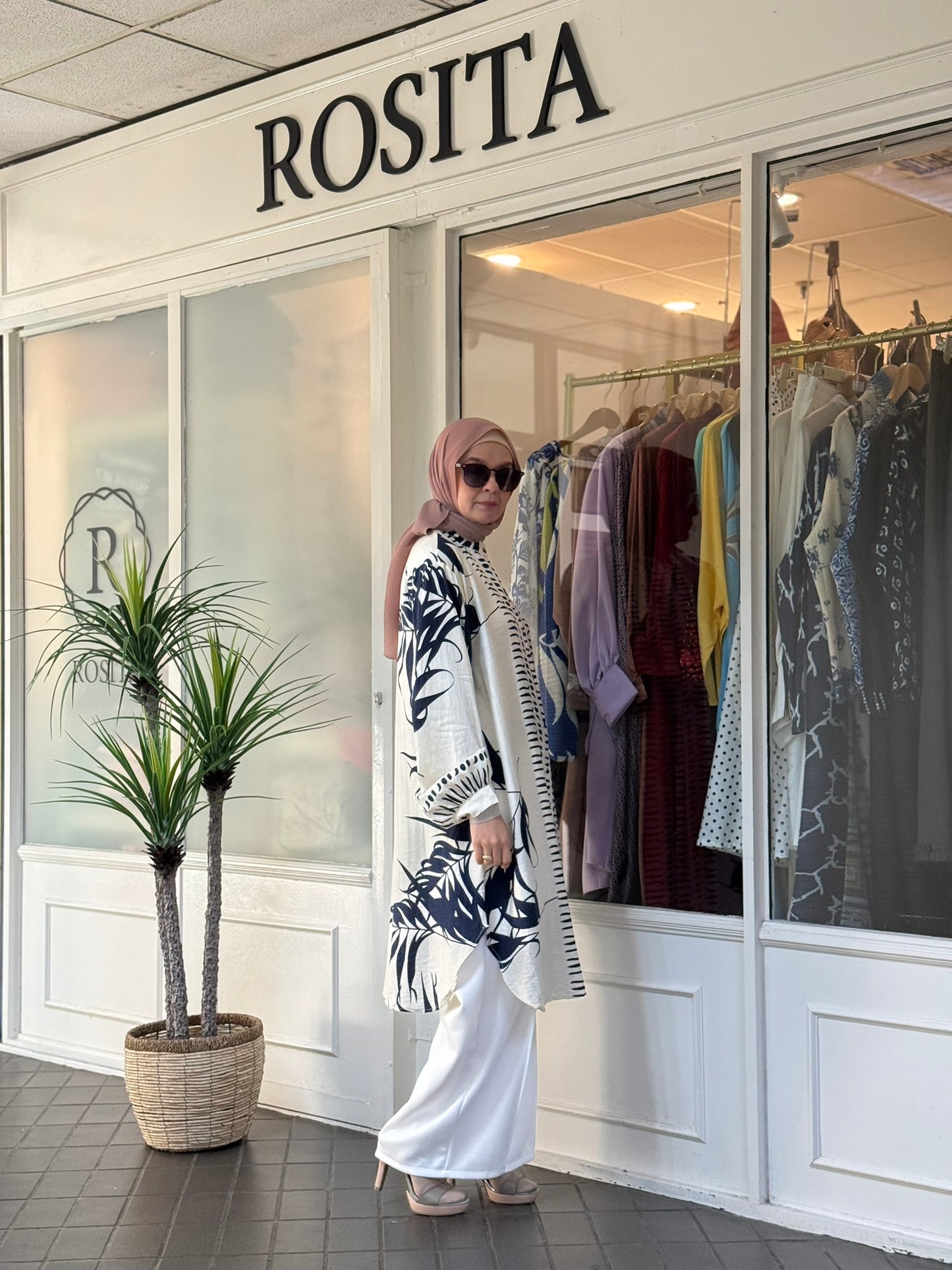 Ranya Tunic in Midnight Blue (NEW!)