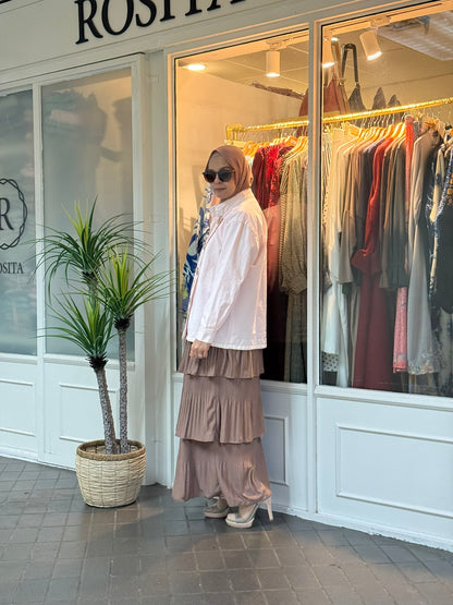 Anna Outerwear Top in Pink (NEW!)