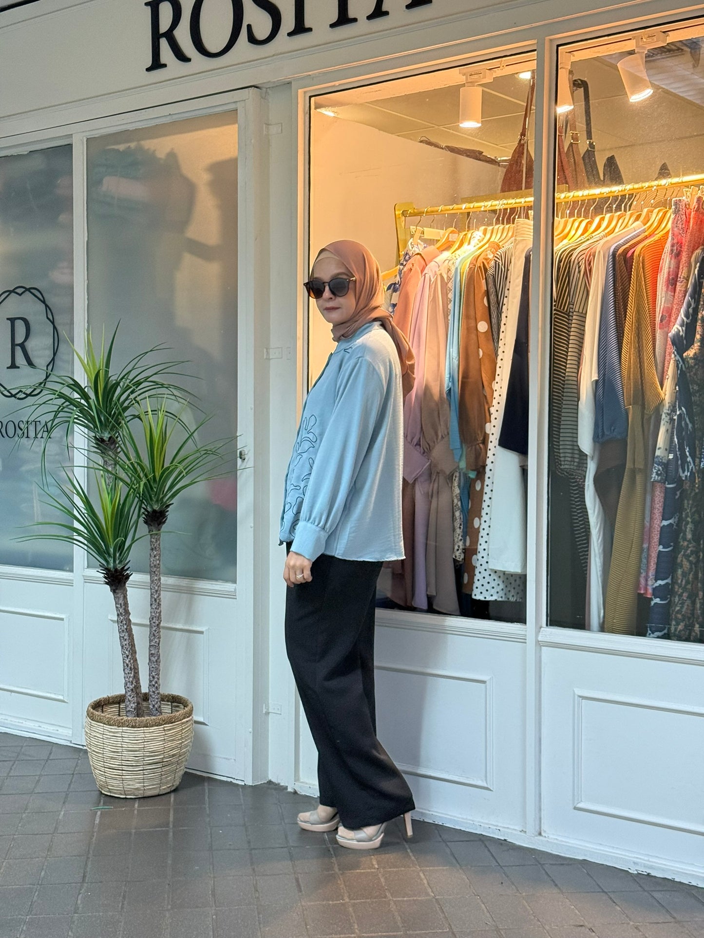 Felly Top in Powder Blue (NEW!)