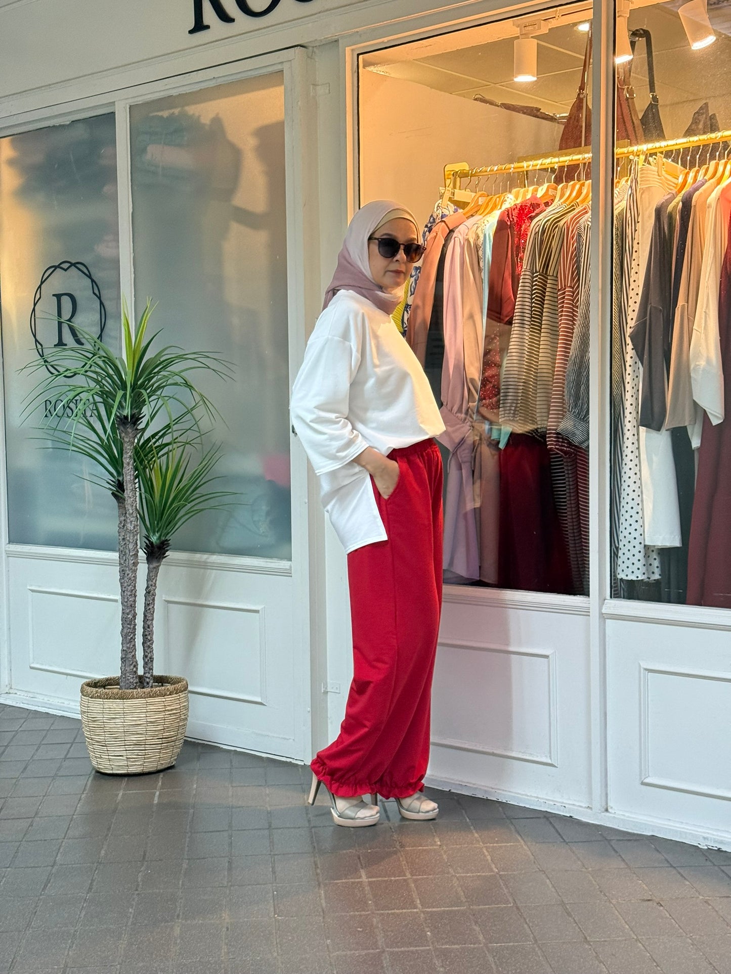 ND Balloon Gutterised Pants in Red (NEW!)