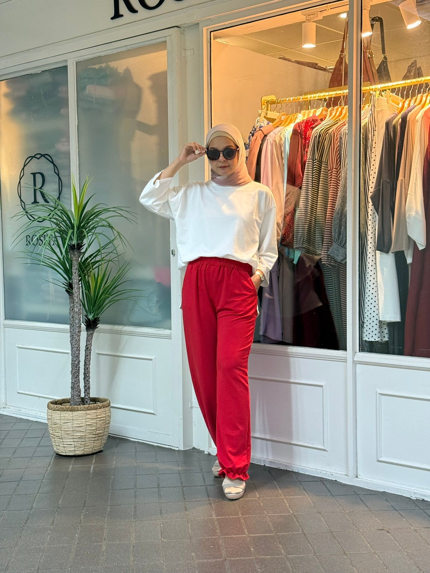 ND Balloon Gutterised Pants in Red (NEW!)