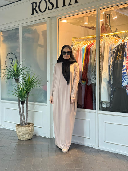 Alina Batwing Dress in Rosy Brown (NEW!)