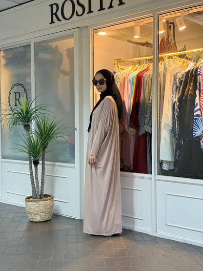 Alina Batwing Dress in Rosy Brown (NEW!)