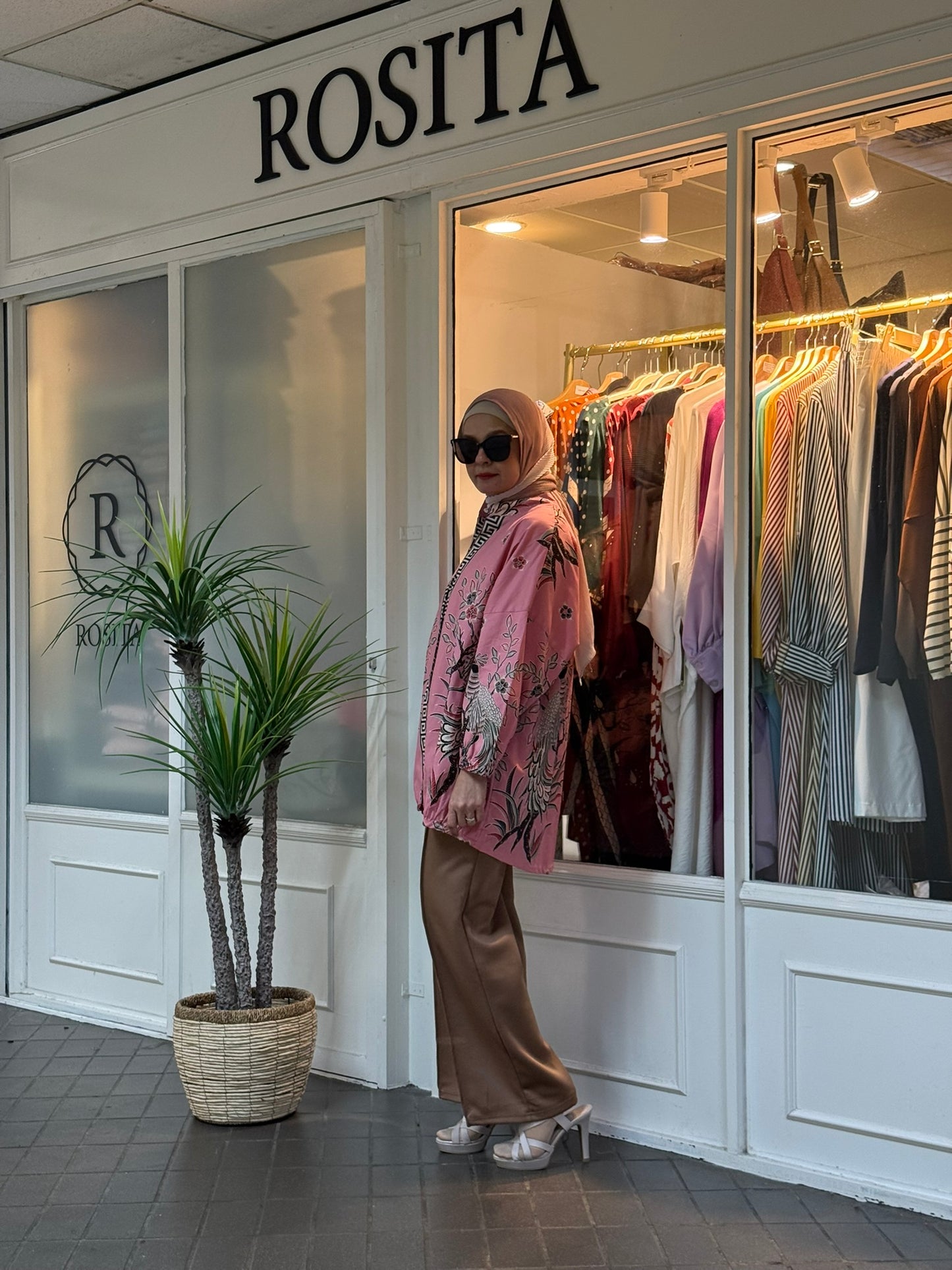 Chinta Batik Outerwear in Carnation Pink (NEW!)