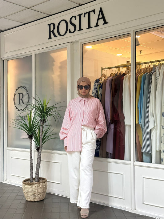 Elise Cotton Ruffles Pants 2.0 in Off White (NEW!)