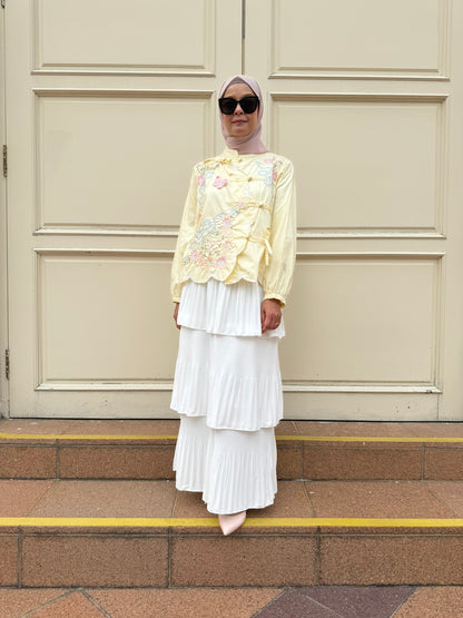 Maria Cake Skirt in White (NEW!)