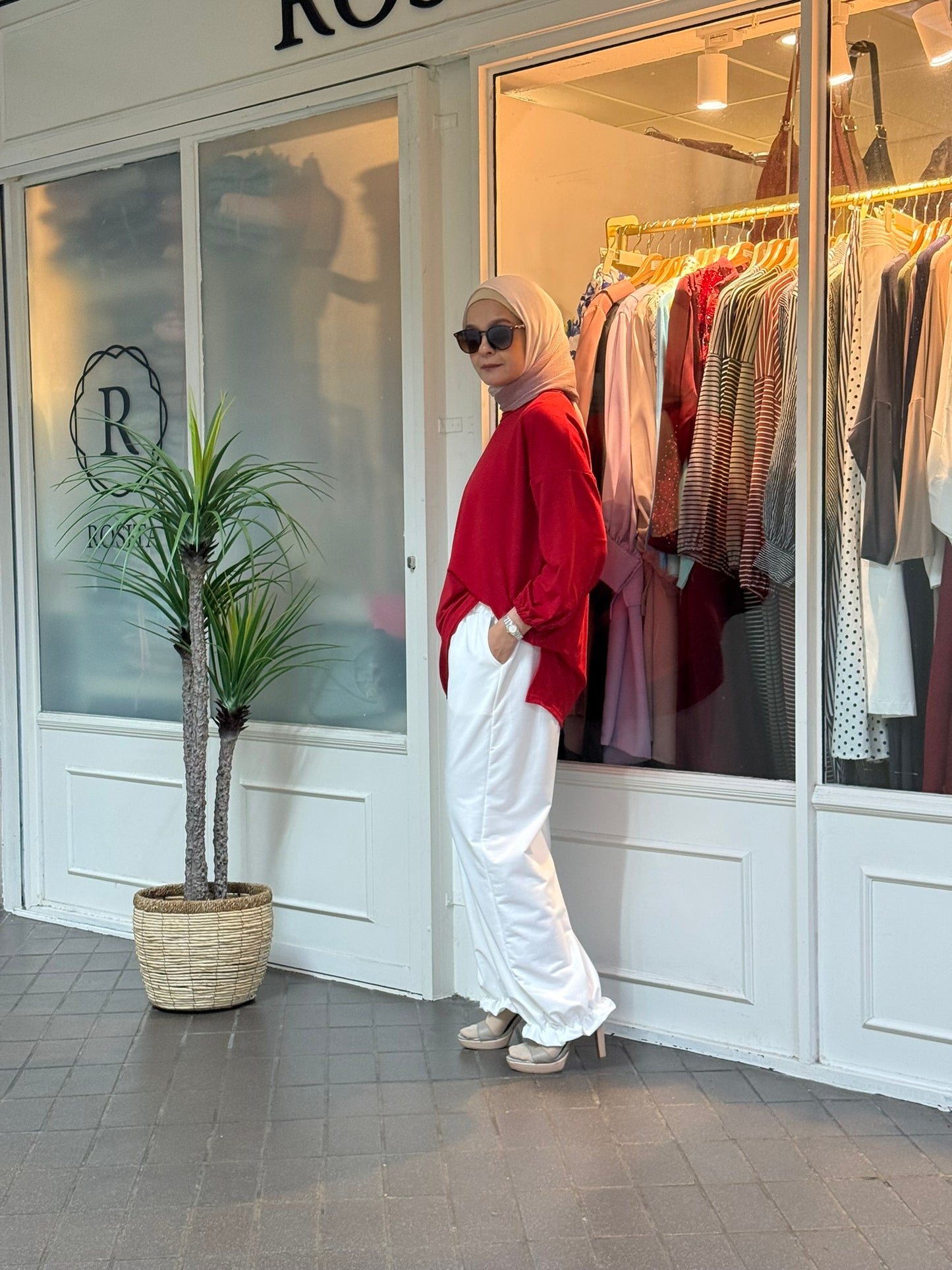 ND Balloon Gutterised Pants in White (NEW!)