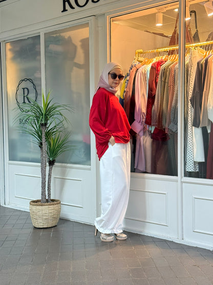ND Balloon Gutterised Pants in White (NEW!)