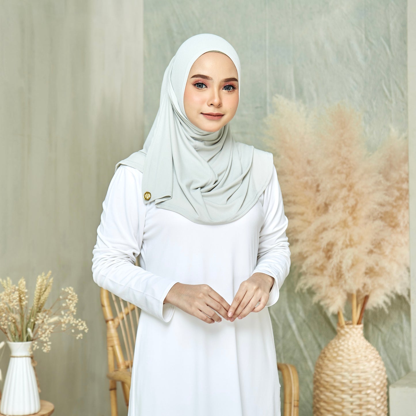 Clara Instant Hijab in Tulip (Mini)