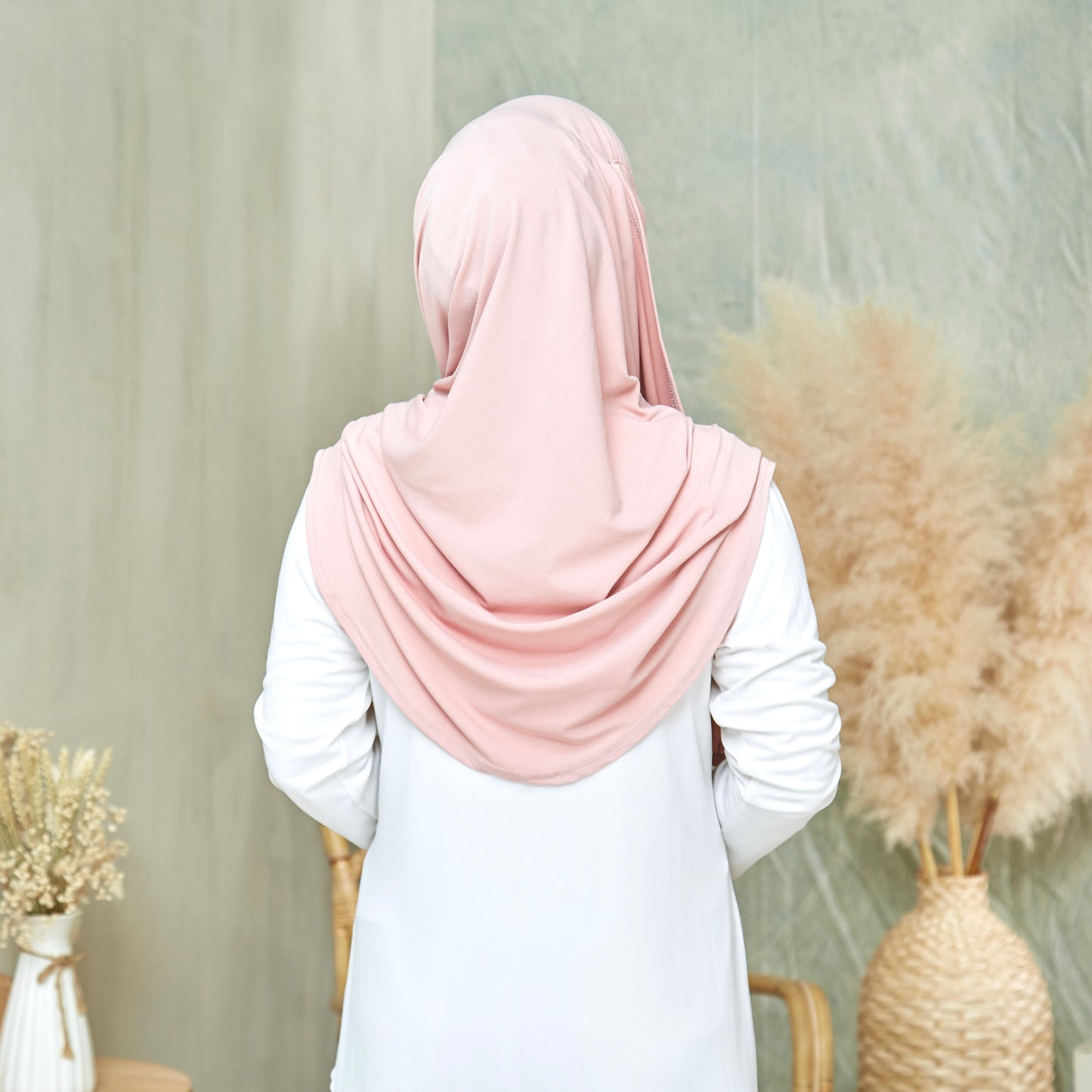 Clara Instant Hijab in Peony (Maxi)