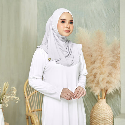 Clara Instant Hijab in Magnolia (Mini)