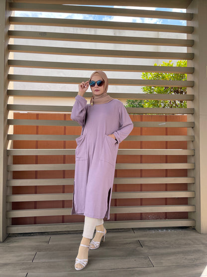 Sierra Tunic in Lilac (New! Bundle discount available!)