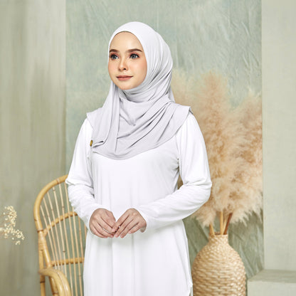 Clara Instant Hijab in Magnolia (Mini)