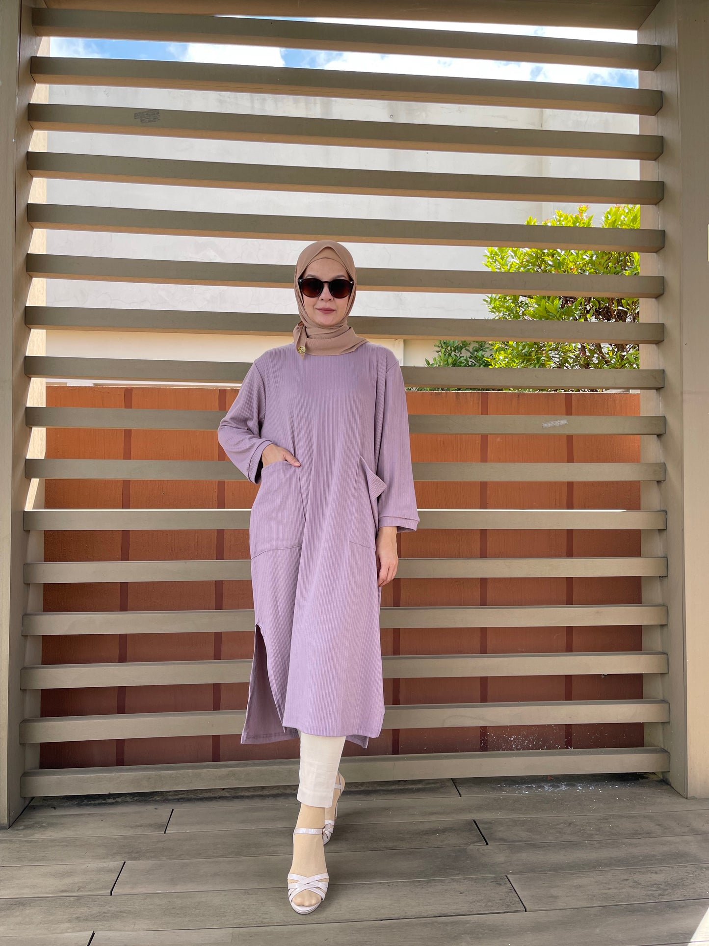 Sierra Tunic in Lilac (New! Bundle discount available!)