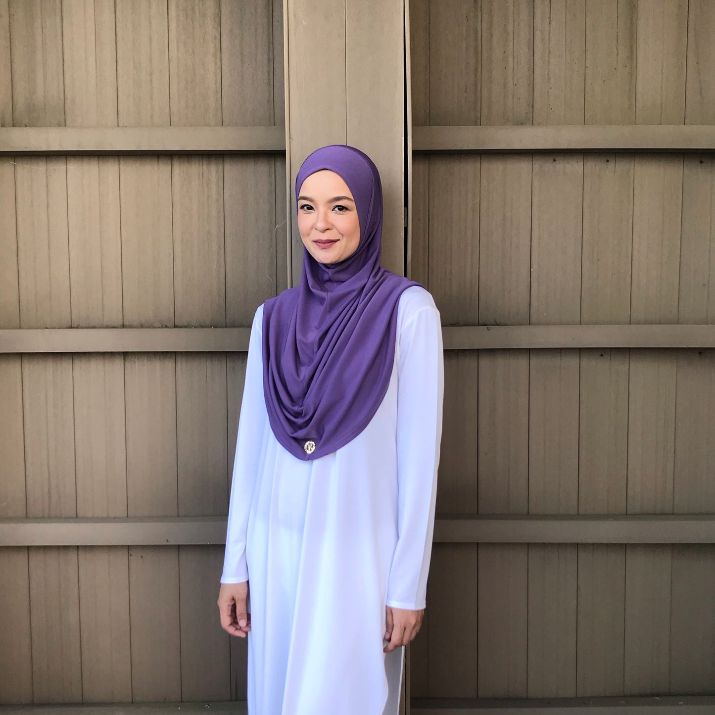 Kayla Instant Hijab (LAVENDER)