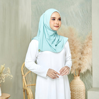 Clara Instant Hijab in Zinnia (Mini)