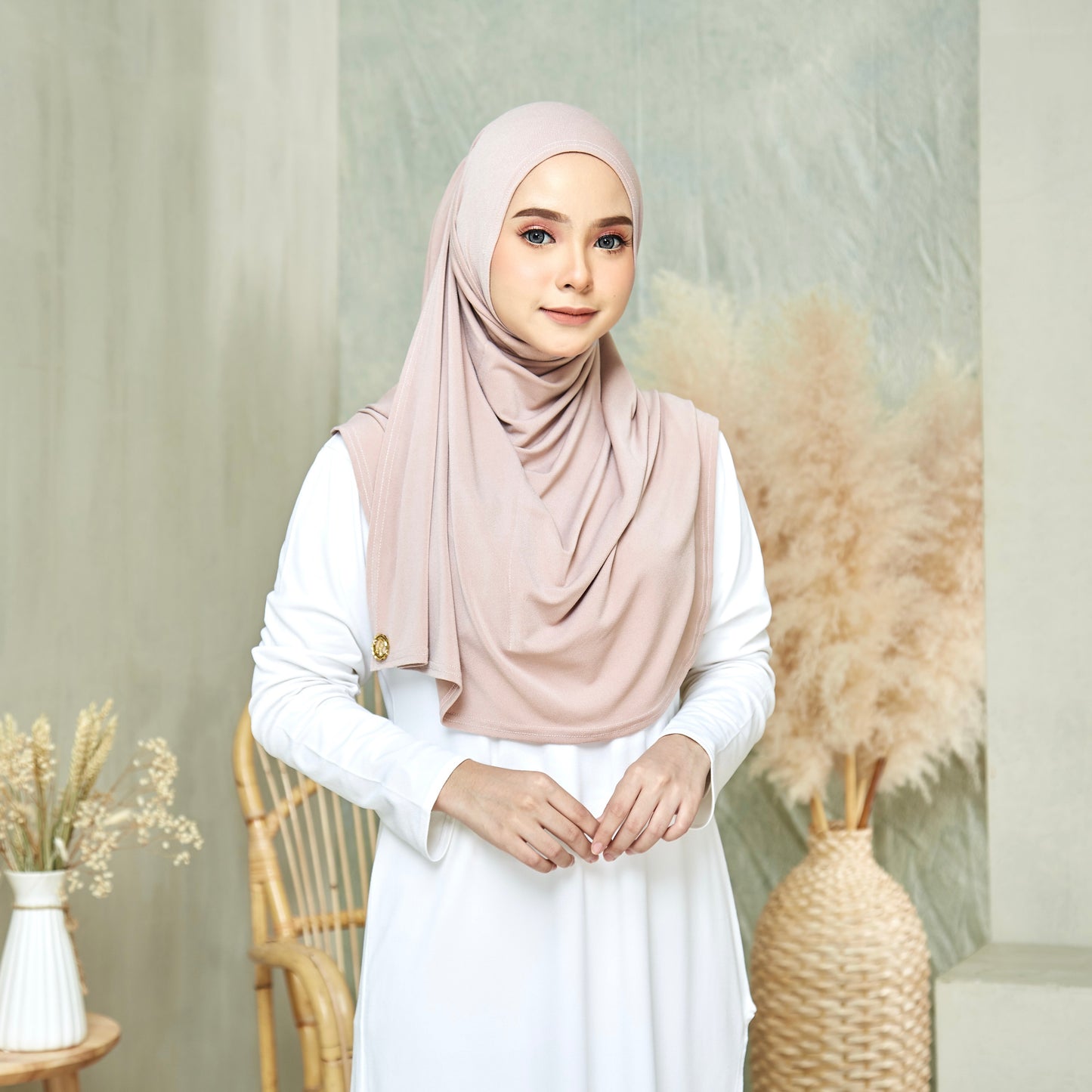 Clara Instant Hijab in Lotus (Maxi)