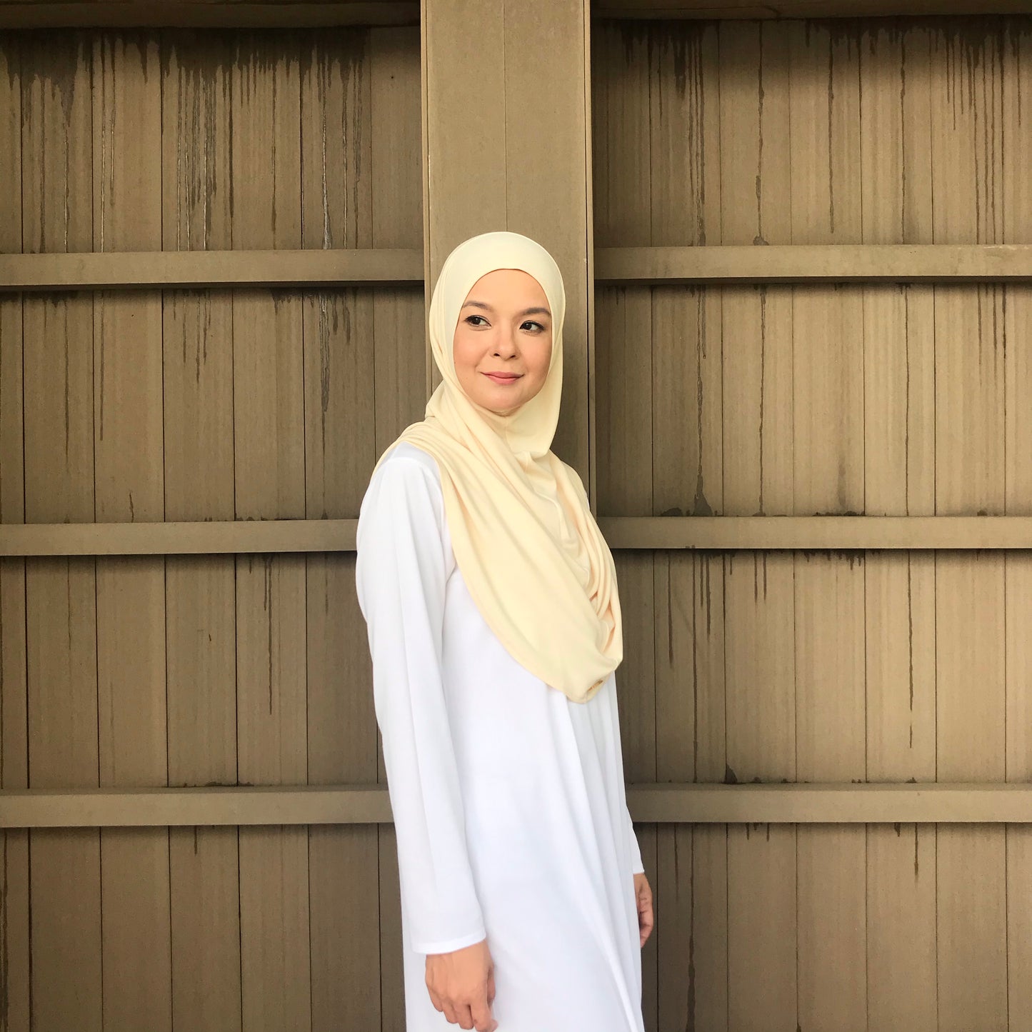 Kayla Instant Hijab (SILKY CORN)