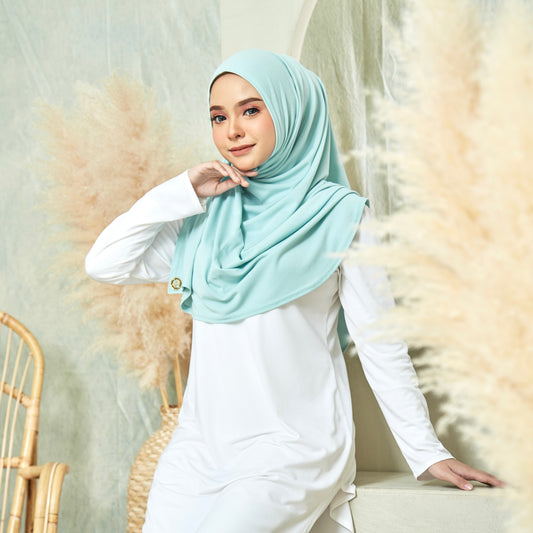 Clara Instant Hijab in Zinnia (Maxi)